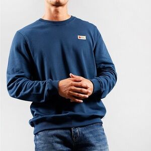 Fjallraven Vardag Sweater Deep Blue Crewneck